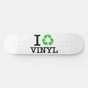 Ik Recyclen vinyl Persoonlijk Skateboard