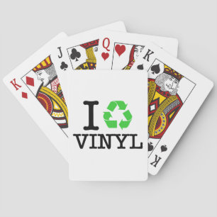 Ik Recyclen vinyl Speelkaarten