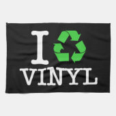 Ik Recyclen vinyl Theedoek (Horizontaal)