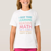Ik Red Het Kinder School T-shirt (Voorkant)