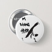 Ik red Hiphop Ronde Button 5,7 Cm (Voorkant /achterkant)