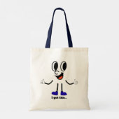 Ik Red Me Tote Bag (Achterkant)