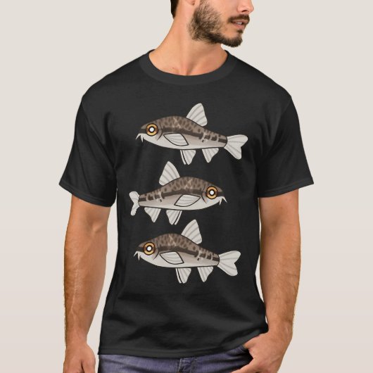 IK RED VIS UIT WATER / VISSEN T-SHIRT (Voorkant)