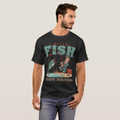 Ik red vissen uit het water t-shirt (Voorkant volledig)