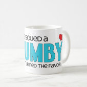 Ik redde een Brumby (mannelijk paard) Koffiemok (Voorkant rechts)