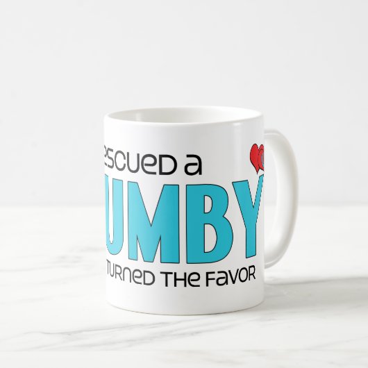 Ik redde een Brumby (mannelijk paard) Koffiemok (Voorkant rechts)