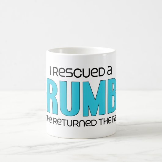 Ik redde een Brumby (mannelijk paard) Koffiemok (Center)