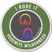 IK REED HET........Custom-Cut Vinyl Sticker (Voorkant)