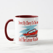 Ik reed met mijn Chevy naar de dijk en de dijk was Mok (Links)