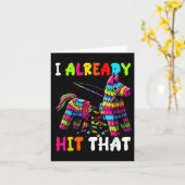 Ik Reeds Grappige Mexicaanse Cinco De Mayo Dia De  Kaart (Gele Bloem)