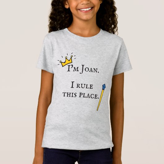 Ik regeer hier t-shirt (Voorkant)