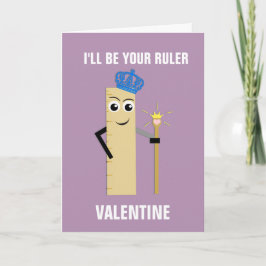 Ik regeer je Valentijn Feestdagen Kaart