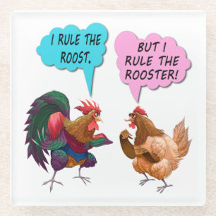 Ik regel de hals glazen onderzetter