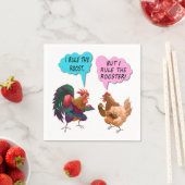 Ik regel de rotsluiers servet (Insitu)