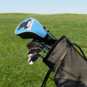 Ik regel het World Pug Golfheadcover (Insitu)