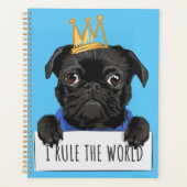 Ik regel het World Pug Planner (Voorkant)