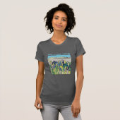 Ik reis altijd van binnen. t-shirt (Voorkant volledig)