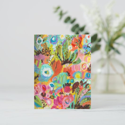 Ik reis graag briefkaart (Staand voorkant)