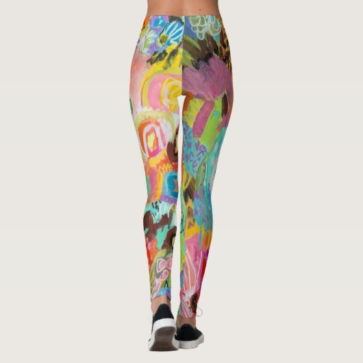 Ik reis graag leggings (Achterkant)