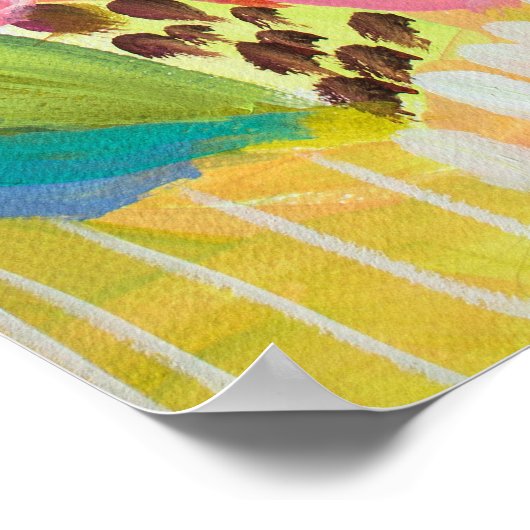 Ik reis graag poster (Hoek)