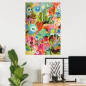 Ik reis graag poster (Thuiskantoor)