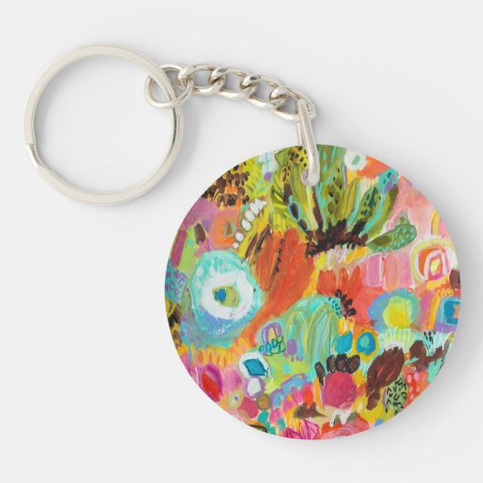 Ik reis graag sleutelhanger (Voorkant)