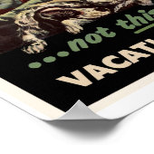 Ik reis...niet deze zomer poster (Hoek)