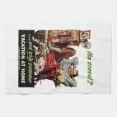 Ik reis? theedoek (Horizontaal)