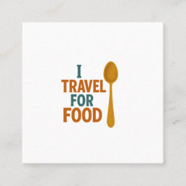 Ik reis voor eten - lepelavontuur afsprakenkaartje