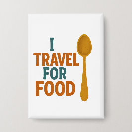 Ik reis voor eten -  lepelavontuur button