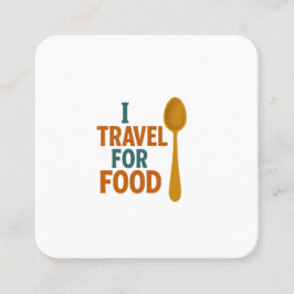 Ik reis voor eten - lepelavontuur contactkaartje