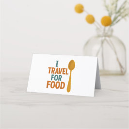 Ik reis voor eten - lepelavontuur klantenkaartje