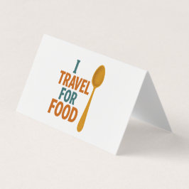 Ik reis voor eten - lepelavontuur visitekaartje