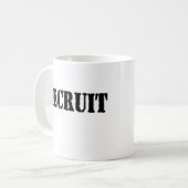 Ik rekruteer koffiemok (Voorkant links)