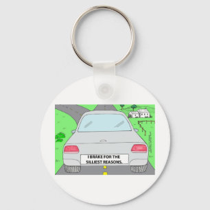 Ik rem af voor...Grappige stripgeschenken en verza Sleutelhanger