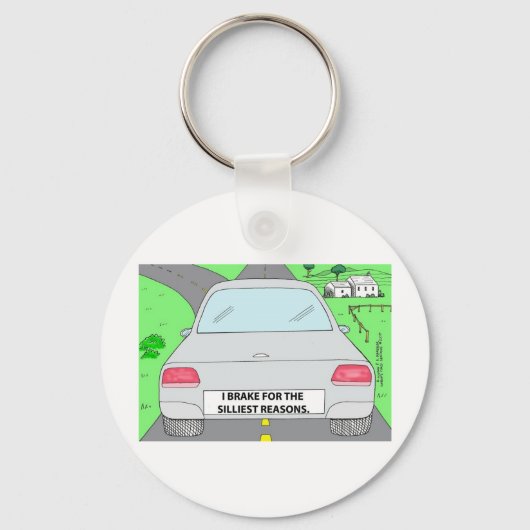 Ik rem af voor...Grappige stripgeschenken en verza Sleutelhanger (Voorkant)