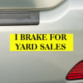 IK REM OP KOOPJES IN DE TUIN BUMPERSTICKER (Op auto)