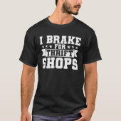 Ik rem voor kringloopwinkels die kringloopwinkels t-shirt (Voorkant)