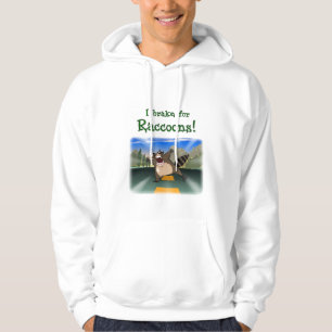 Ik rem voor Raccoons! Hoodie