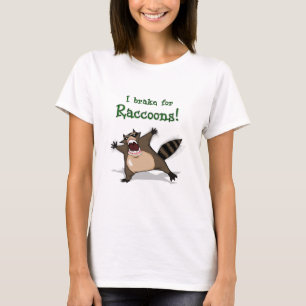 Ik rem voor Raccoons! T-shirt