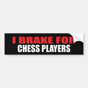 Ik Rem Voor Schakers Bumpersticker