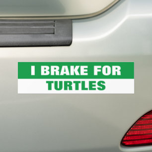 IK REM VOOR SCHILDPADDEN BUMPERSTICKER