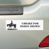 IK REM VOOR SHOWS! Bumpersticker (Op auto)