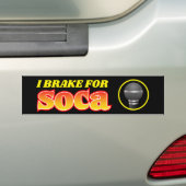 IK REM VOOR SOCA BUMPERSTICKER (Op auto)