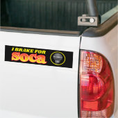 IK REM VOOR SOCA BUMPERSTICKER (Op Truck)