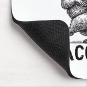 Ik rem voor wasberen _1 muismat (Hoek)