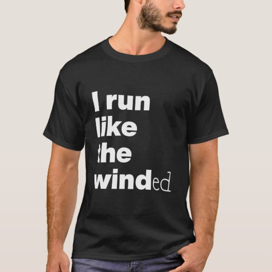 Ik Ren Als De Wind T-shirt (Voorkant)