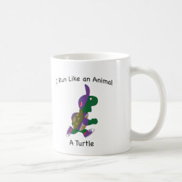 Ik ren als een dierschildpad koffiemok