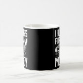 Ik ren huizen voor geldconstructie graafmachine koffiemok (Center)