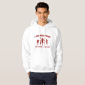 Ik ren Marathons Hoodie (Voorkant volledig)